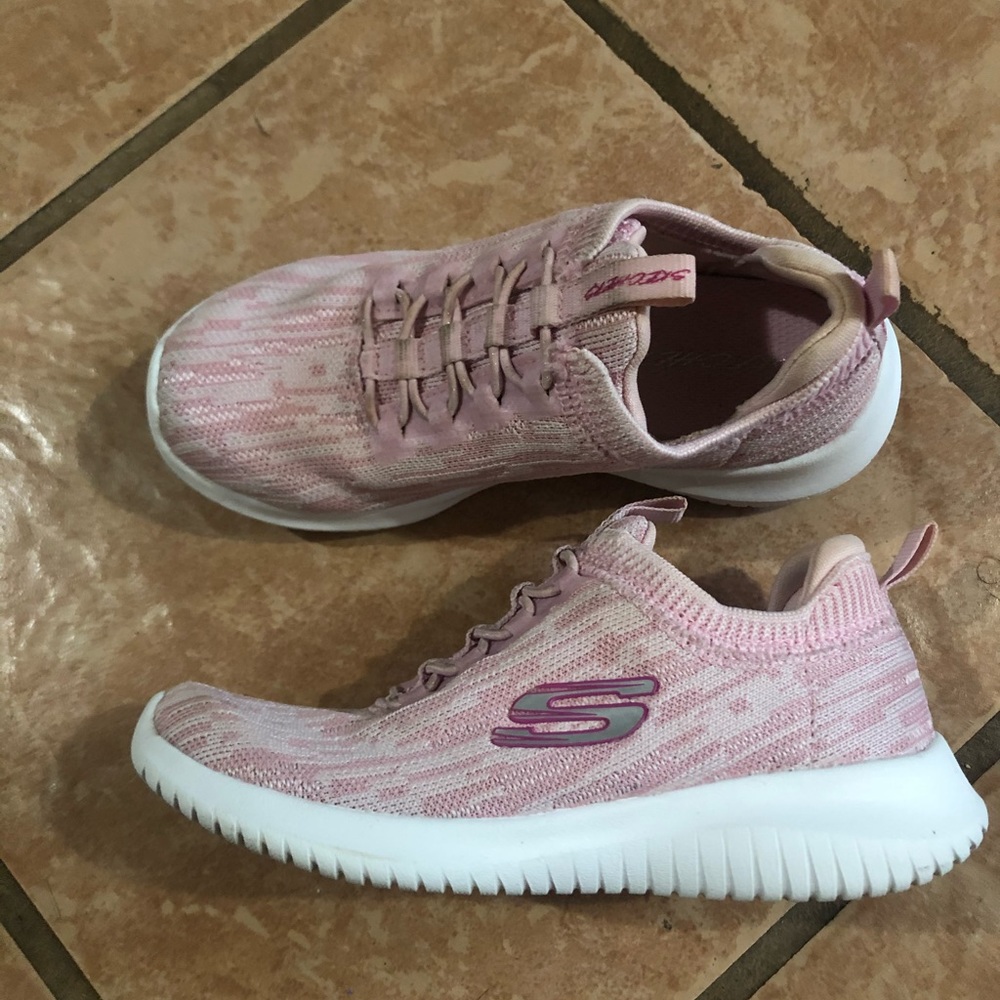 Girls Slip On Sketcher Shoes